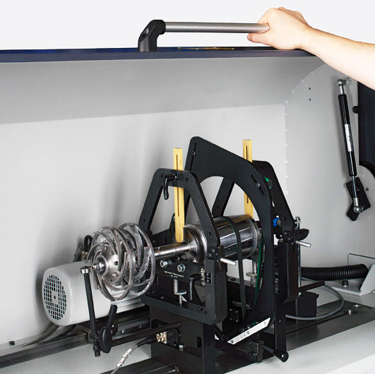 balancing horizontal rotor